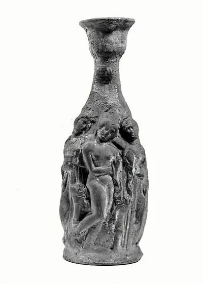 lécythe ; vase plastique