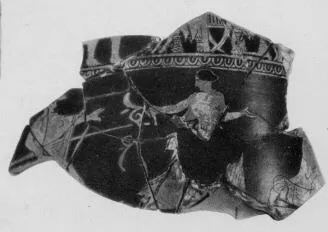 KRATER, CALYX, FRAGMENTS (ATHENIAN, RED-FIGURE)