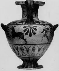 HYDRIA (CAERETAN, BLACK-FIGURE)