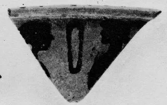 FRAGMENT (ETRUSCAN, BLACK-FIGURE)