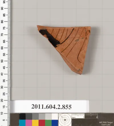 Terracotta fragment of a bell-krater (bowl for mixing wine and water)