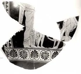 HYDRIA, FRAGMENT (ATHENIAN, RED-FIGURE)