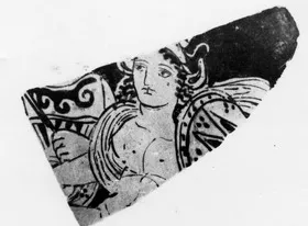 CHOUS, FRAGMENT (ATHENIAN, RED-FIGURE)