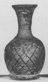 LEKYTHOS, SQUAT (ATHENIAN, BLACK PATTERN)