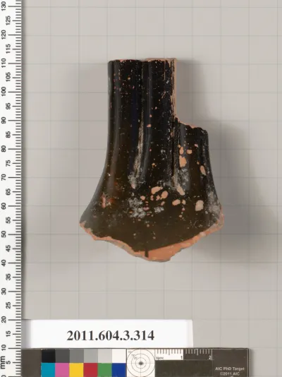 Terracotta fragment of an neck-amphora (jar)