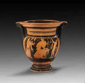 KRATER, COLUMN (ATHENIAN, RED-FIGURE)