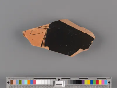 Attic Red-Figure Neck Amphora Fragment