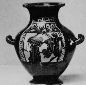 HYDRIA (ATHENIAN, BLACK-FIGURE)
