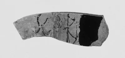 Attic Red-Figure Pelike Fragment (part of 86.AE.199.1)