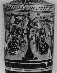 LEKYTHOS (ATHENIAN, BLACK-FIGURE)