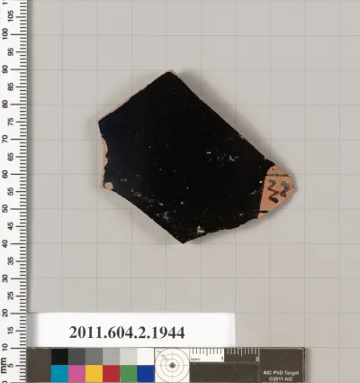 Terracotta fragment of a Nolan neck-amphora (jar)