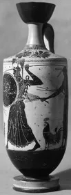 LEKYTHOS (ATHENIAN, BLACK-FIGURE)