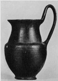 OLPE (ETRUSCAN, BUCCHERO)