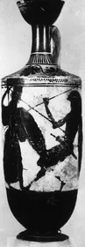 LEKYTHOS (ATHENIAN, BLACK-FIGURE)
