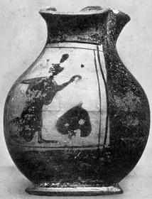 CHOUS (ATHENIAN, BLACK-FIGURE)