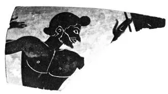 PSEUDO-PANATHENAIC AMPHORA, FRAGMENT (ATHENIAN, BLACK-FIGURE)