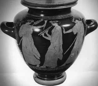 STAMNOS (ATHENIAN, RED-FIGURE)