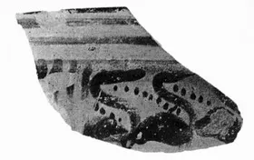 CUP, FRAGMENT (ATHENIAN GEOMETRIC)