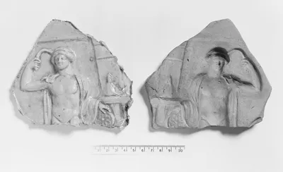 Fragmentary Mold of a Youth with a Strigil