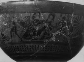CUP A (ATHENIAN, BLACK-FIGURE)
