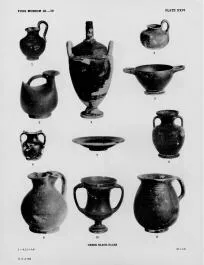 VARIOUS (GREEK, BLACK GLAZE)