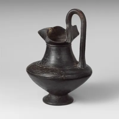 Terracotta oinochoe (jug)