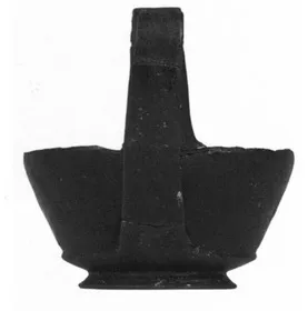 DISH (ETRUSCAN, BUCCHERO)