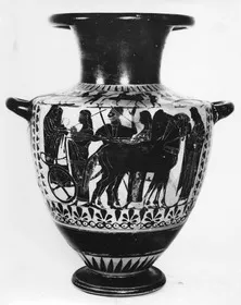 HYDRIA (ATHENIAN, BLACK-FIGURE)