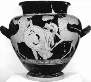 STAMNOS (ATHENIAN, RED-FIGURE)