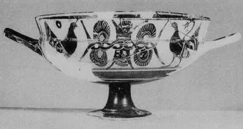 CUP, SIANA (ATHENIAN, BLACK-FIGURE)