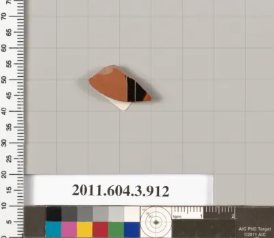 Terracotta fragment of a lekythos (oil flask)