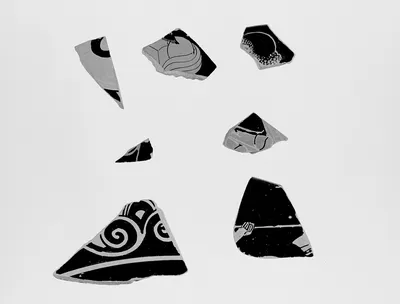 Attic Red-Figure Kylix Fragment