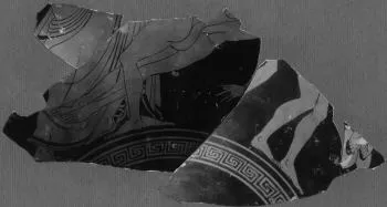 CUP, FRAGMENTS (ATHENIAN, RED-FIGURE)