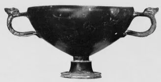 KANTHAROS (EAST GREEK, BLACK GLAZE)