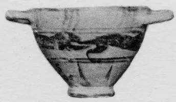 SKYPHOS (CORINTHIAN, BLACK-FIGURE)