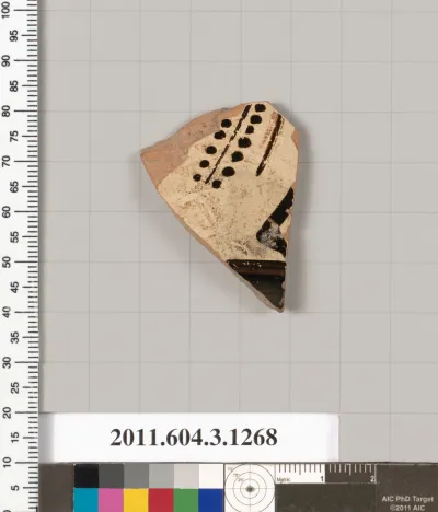 Terracotta fragment of an oinochoe (jug)