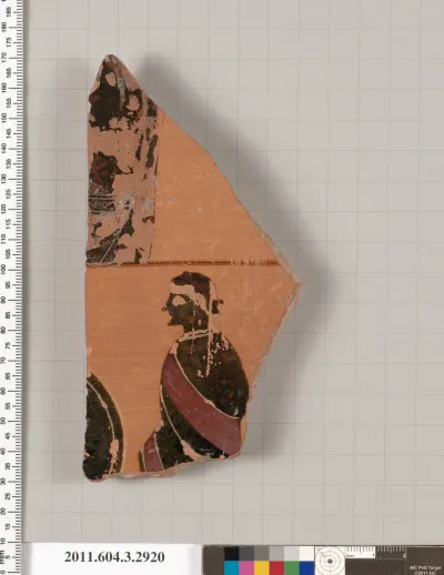 Terracotta fragment of a plaque?