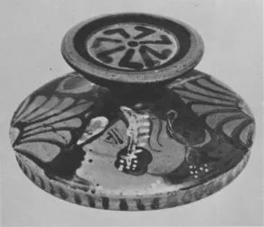 LEKANIS LID (SOUTH ITALIAN, APULIAN, RED-FIGURE)