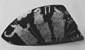 CUP, FRAGMENT (ATHENIAN, RED-FIGURE)