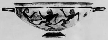 CUP (ATHENIAN, BLACK-FIGURE)