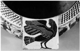 KRATER, COLUMN (CORINTHIAN, BLACK-FIGURE)