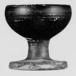 CHALICE (SOUTH ITALIAN, APULIAN, BLACK GLAZE)