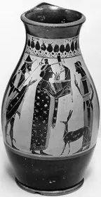 OLPE (ATHENIAN, BLACK-FIGURE)