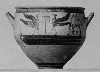 KRATER (MYCENEAN, OUTLINE)