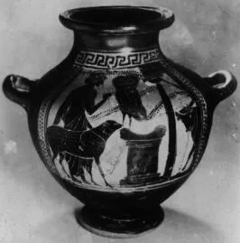 HYDRIA (ATHENIAN, BLACK-FIGURE)