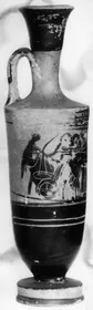 LEKYTHOS (ATHENIAN, BLACK-FIGURE)