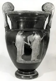 KRATER, VOLUTE (ATHENIAN, RED-FIGURE)