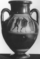 AMPHORA, BELLY, TYPE C (ATHENIAN, BLACK-FIGURE)