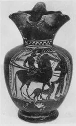 OINOCHOE (ATHENIAN, BLACK-FIGURE)