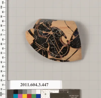 Terracotta fragment of a neck-amphora (jar)